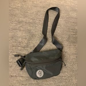 Baboon to the moon Fanny pack crossbody - dark gray